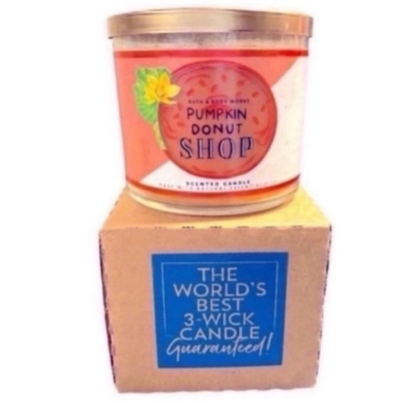 Pumpkin Donut Shop Candle - Picture 2 of 2